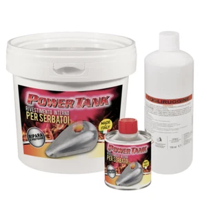 Power Tank trattamento ripara serbatoio con ruggine trattore camion 120 litri - Foto 1 di 11