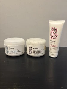 Briogeo 3 pc Hair Set - Scalp Revival, Deep Conditioning Mask, Anti-Frizz Creme - Picture 1 of 5