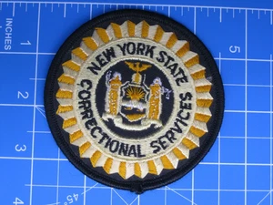 Parche de Servicios Correccionales del Estado de Nueva York • Prisión de Cárcel DOC NY 3.5" - Imagen 1 de 2