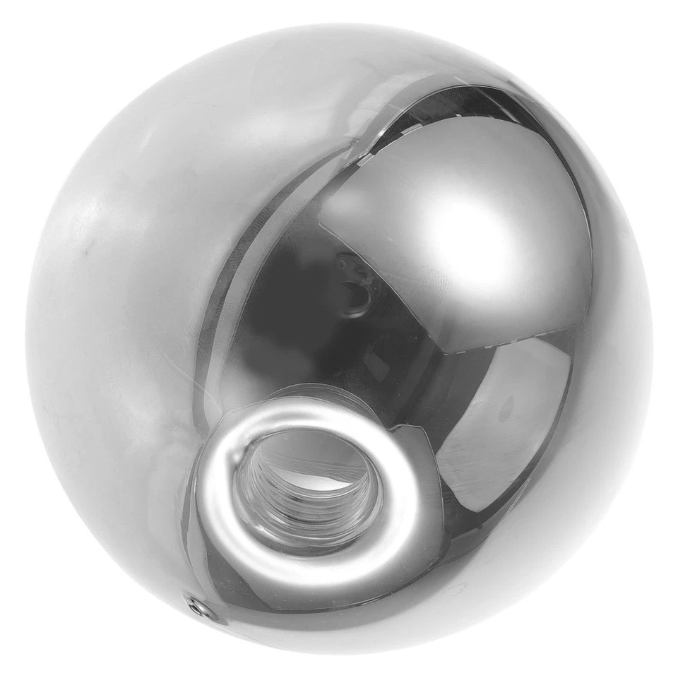 Smoke Ball Lampshade Gray Glass Pendant Globes for Light Fixtures - Image 1 of 4