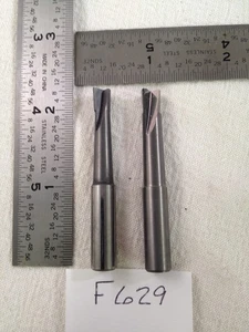 2 USED USA JIG BORE STYLE SOLID CARBIDE BORING BAR  .245" ish.  USA {F629} - Picture 1 of 2