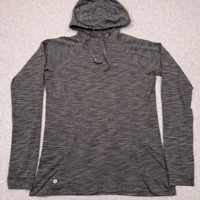 Sudadera con Capucha Outdoor Research Para Mujer Grande Gris Flyway 1/4 Cremallera Pullover Ligero Foto 1 de 4