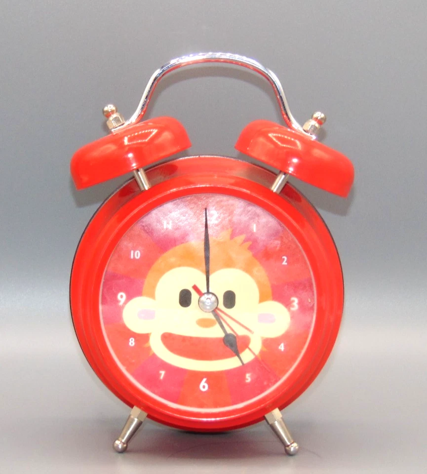 Reloj despertador sonido Jumbo Monkey-Vintage (leer descripción) Foto 1 de 2