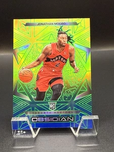 Tarjeta base de novato Jonathan Mogbo 2024-25 Obsidian Caldera Flood # 166 RAPTORS - Imagen 1 de 4