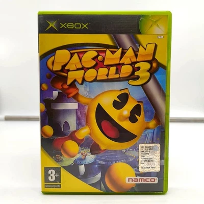 PAC-MAN WORLD 3 EDIZIONE ITALIANA - MICROSOFT XBOX - COMPLETO TESTATO - Immagine 1 di 4