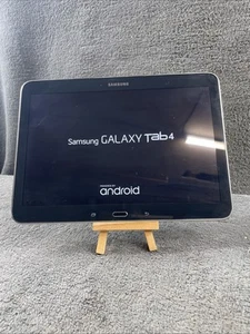 Samsung Galaxy Tab 4 10.1 SM-T530 Black Wi-Fi 16GB 3MP Android Tablet Working - Picture 1 of 8