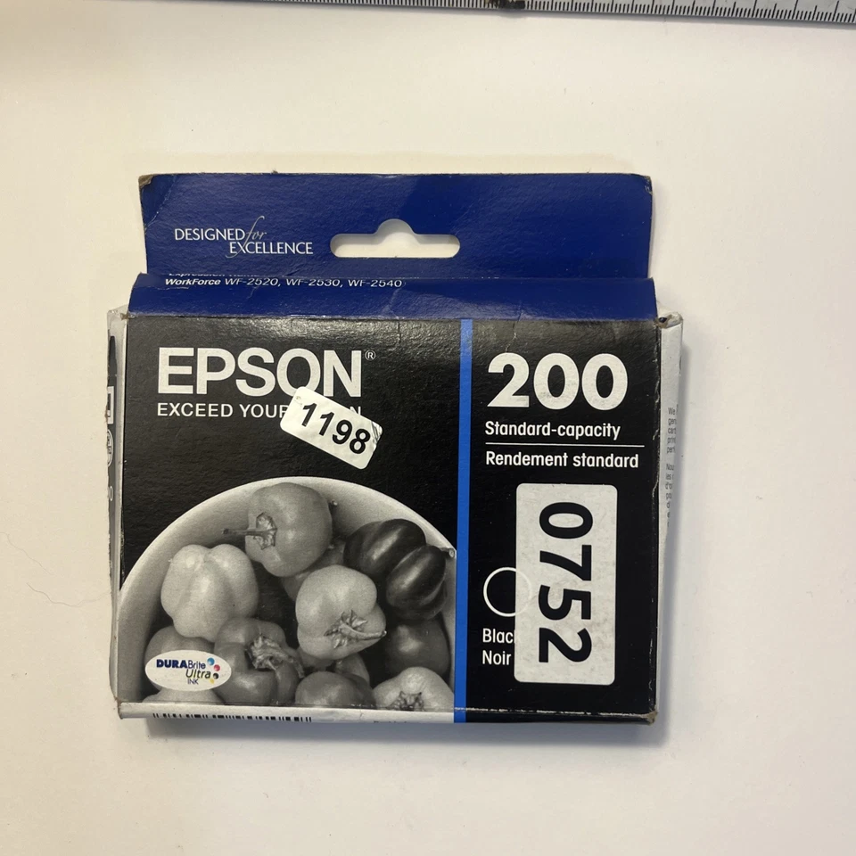 Cartucho de tinta Epson T200120S DURABrite Ultra - negro 10/2027 Foto 1 de 1