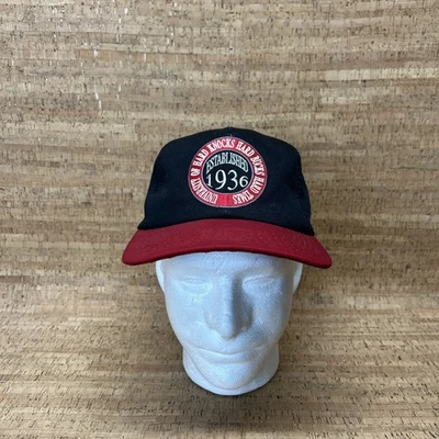 De colección University Of Hard Knocks Hard Bucks Hard Times Snapback Sombrero Pro Rodeo Foto 1 de 4