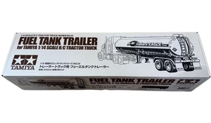 Tamiya 1/14 Electric RC Big Truck Series No.33 Fuel Tank Trailer RC 56333 Japan - Foto 1 di 13