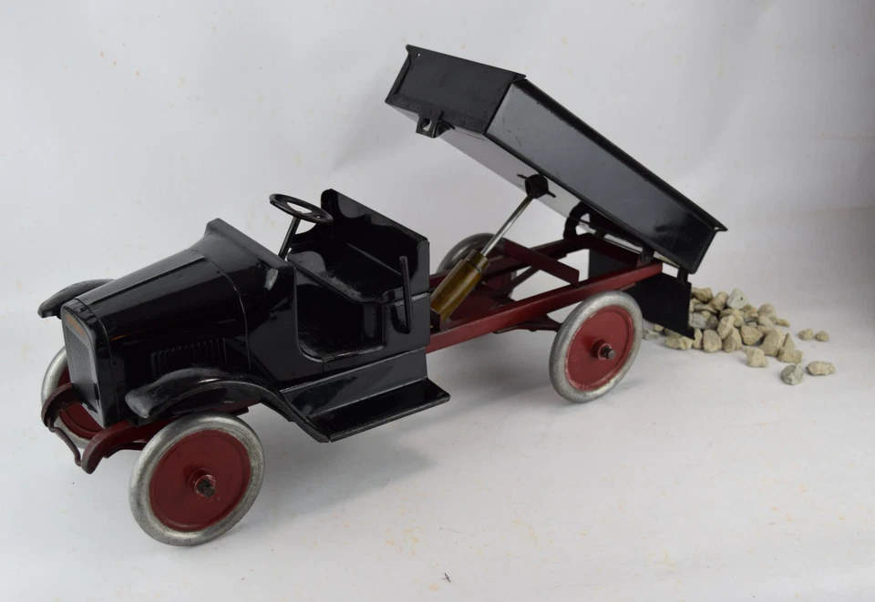 Camión de volteo hidráulico Buddy L #201-A, completo, totalmente operativo, ¡original! Foto 1 de 4