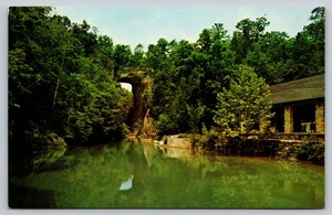 Postcard Natural Bridge State Park Virginia Photochrome Tichnor Bros K18430 - Picture 1 of 2