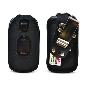 Kyocera DuraXV Extreme Heavy Duty Black Nylon Case Rotating Metal Belt Clip - Picture 1 of 7