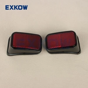 Rear LH & RH Tail Reflex Reflector Lamp Kit for Toyota Hilux Pickup 1997-2006 - Picture 1 of 8