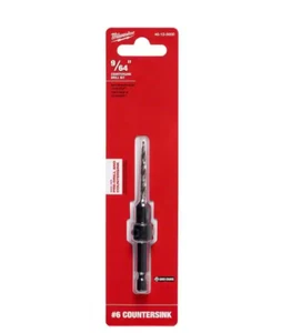 MILWAUKEE #6 Countersink 9/64 in. Wood Drill Bit - Picture 1 of 2