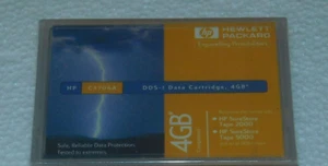 NOWY 1x HP Hewlett Packard 4GB DDS-1 Data Cartridge Taśmy Band C5706A Sure Store - Zdjęcie 1 z 2