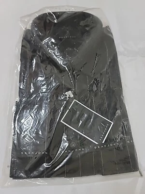SEAN JOHN Designer Mens Fine Shirt Jet Black Sz 18.5 32-33 Tall NEW RETAILS $65 - Image 1 of 3