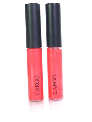Lot OF 2 Cargo Cosmetics Lip Gloss   BOTH IN JUNE AU 4.5 ml / 0.15 oz EA BUY 2 L Foto 1 de 2