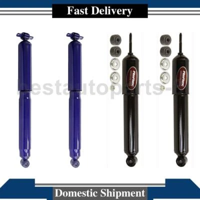 Amortecedores dianteiros traseiros apoios de suspensão compatíveis com 2005 2006 2007 2008 Chevrolet Colorado - Imagem 1 de 4