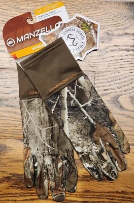 Realtree Edge Manzella Snake Touchtip Hunt Glove Warm Men's M/L Camo Stay Dry - Image 1 of 4