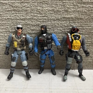 90s Air Force Pilot Scuba Diver Military Navy Lanard Soldier Black Ops Figures - Picture 1 of 9