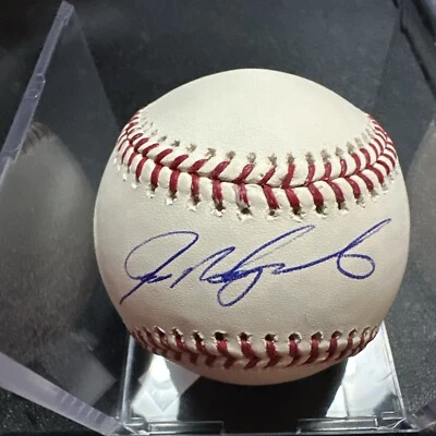 Ivan Rodriguez Signed Offical Major League Baseball JSA COA - Image 1 of 2