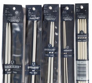 Knitting Needles Lot Susan Bates 5 Various Sizes - Picture 1 of 3