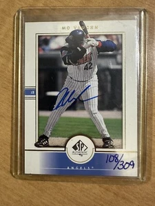 MO VAUGHN 2000 UD SP AUTHENTIC BUYBACK AUTOGRAPH AUTO /309 - Picture 1 of 2