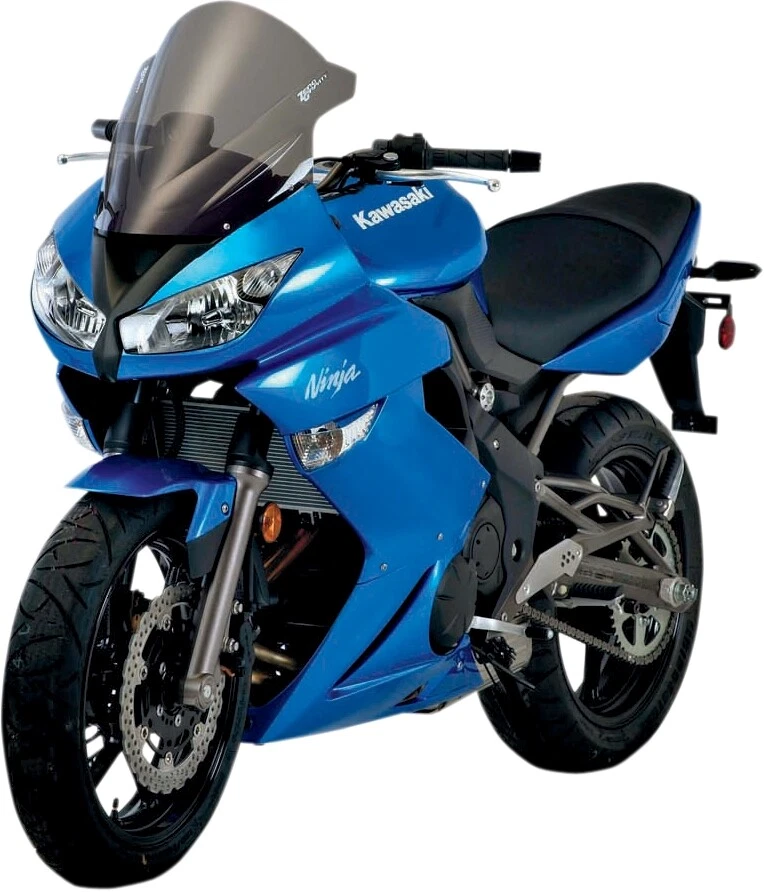 Parabrisas doble burbuja Smoke 650R 2009-2011 para Kawasaki EX650C Ninja 650R Foto 1 de 1