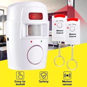 Kit allarme antifurto casa ufficio box sirena 105 DB wireless con 2 telecomandi - Foto 1 di 8