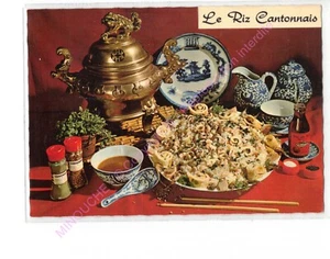 Tarjeta Postal Dentelee Recetas Cocina Arroz Cantonnais Emilie Bernard n157 - Picture 1 of 2