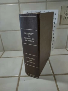 History Of Alameda County, CA Wood, 1883, 1969 reprint as new HC, genealogy, L4 - Picture 1 of 4