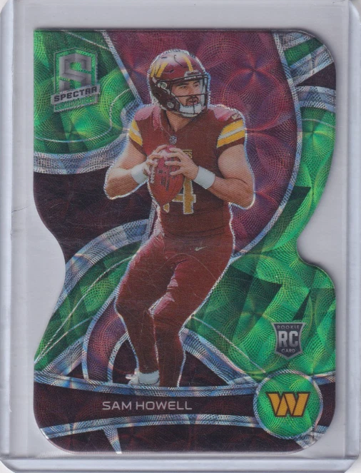 Sam Howell 2022 Panini Spectra Neon Green Rookie /30 #140