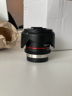 Samyang 12mm f/2.0  MFT MANUAL LENS M4/3 - Image 1 of 3