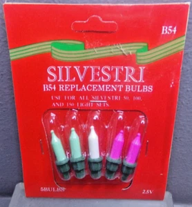 SILVESTRI B-54 REPLACEMENT CHRISTMAS BULBS - Picture 1 of 2