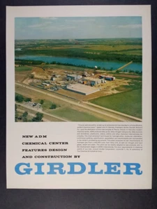1963 ADM Chemical Plant Peoria IL Foto Girdler Corp Foto Vintage Print Ad - Bild 1 von 1