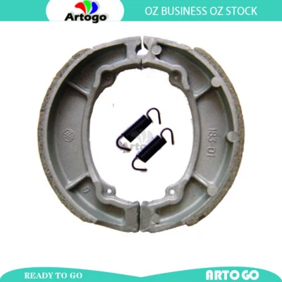 Zapatas freno trasero moto yamaha dt 125 1974-1982 1983 1984 1985 1986 1987 Foto 1 de 3