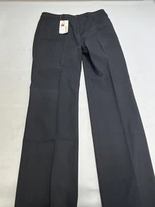 Womens Bernard Zins Black Classic Dress Pants Size 10 NEW - Picture 1 of 6