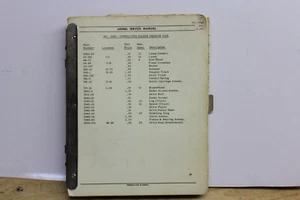 LIONEL  POSTWAR SERVICE PARTS MANUAL - Picture 1 of 16