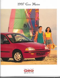 1997 Geo Metro Line up Automobile Brochure - Get to Know Geo - Picture 1 of 1