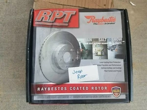 Rotores de freno traseros Raybestos Jeep Liberty + kit de pastillas de freno, 780542FZN, MGD1274MH - Imagen 1 de 6