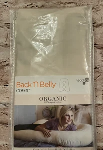 Nueva con etiquetas funda de almohada de algodón natural marfil natural algodón orgánico con cubierta de lixiviación - Imagen 1 de 2