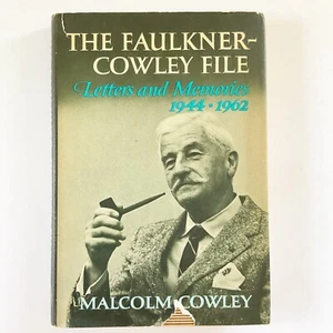The Faulkner Cowley File Letters Hardcover Book Malcolm Cowley 1967 - Bild 1 von 24