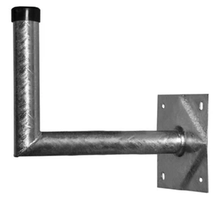 A.S. SAT Wandhalter feuerverzinkter Stahl 50cm Wandabstand 48mm Ø Halterrohr - Bild 1 von 1