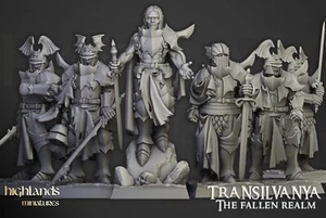Vampire Neophytes Fighter Miniature x6| D&D DnD | - Imagen 1 de 7