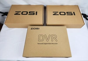 ZOSI Network Digital Recorder 1AR-08AN10 w/ 8 Pack 1080P Bullet Security Cameras - Picture 1 of 17