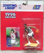 New Mint 1996 SLU Starting Lineup Damon Stoudamire Action Figure Extended Series