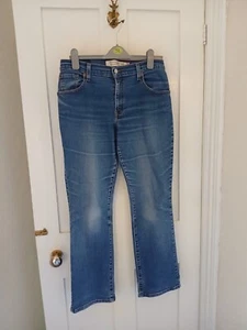 LEVI STRAUSS AUTENTICO JEANS DONNA 32" W x 31" interno gamba stivaletto relaxed taglio ottime condizioni - Foto 1 di 9