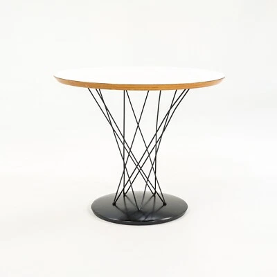 Mesa auxiliar Isamu Noguchi 1972 para Knoll Associates Cyclone Childs laminada blanca Foto 1 de 4
