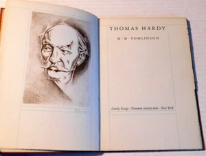 THOMAS HARDY - 1929 LTD ED. SIGNIERT von H.M. TOMLINSON & dem Künstler ZHENYA GAY - Bild 1 von 5
