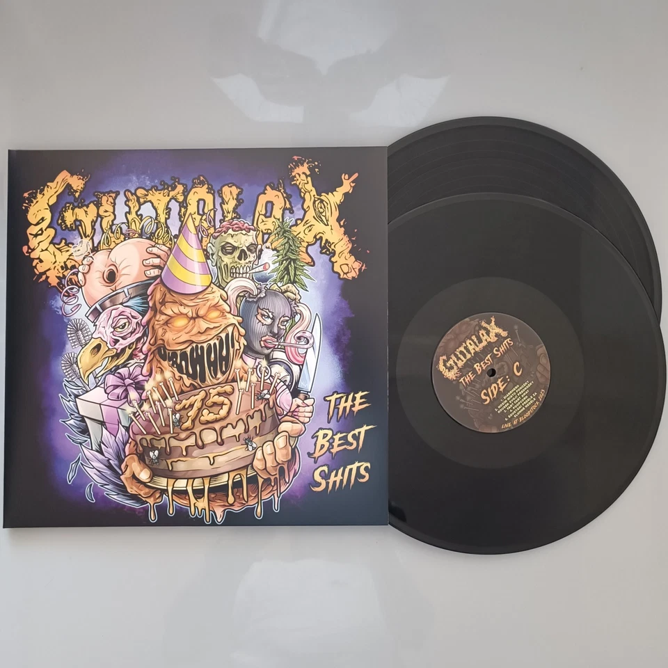 GUTALAX (cz) - The Best Shits - DLP (ltd. BLACK Vinyl) - GORE GRINDCORE - Bild 1 von 1